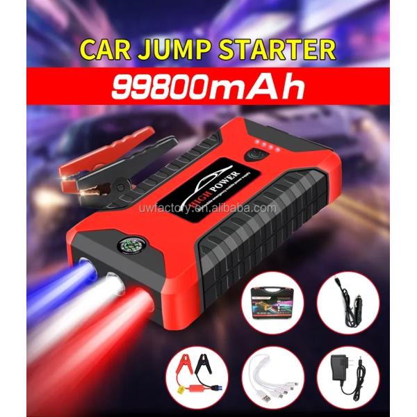 20000mA Car Jump Starter 600A Portable Car Charger Booster Power Bank Starting Device Car Starter for GOODWE Hybrid ESS
