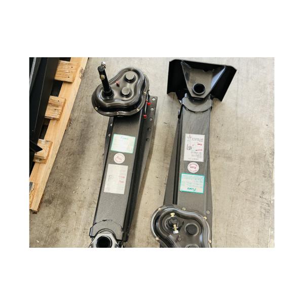 Gear Dump Trailer Rear Support Legs External Type Landing