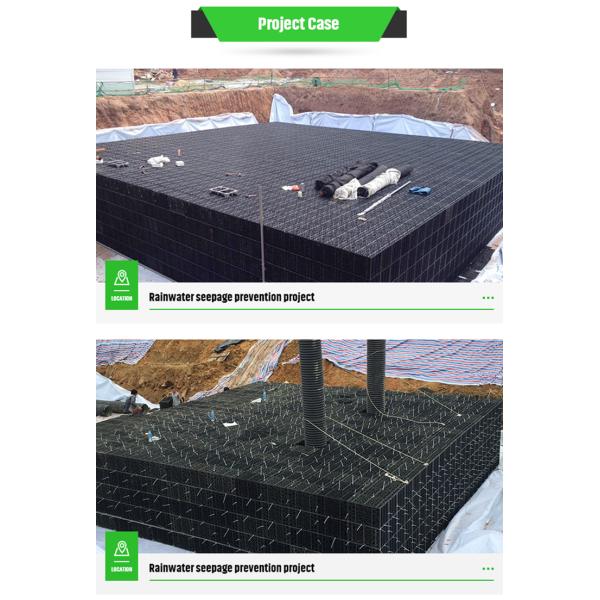 Smart Stormwater Modules Plug-in Soakaway Crate with 117L Water Storage Capacity