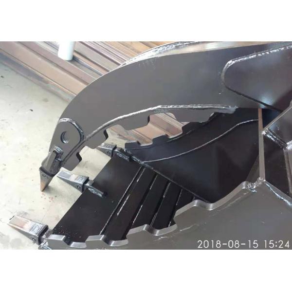 Double Cylinder Excavator Bucket Grab Heavy Duty Load For 20Ton Excavator