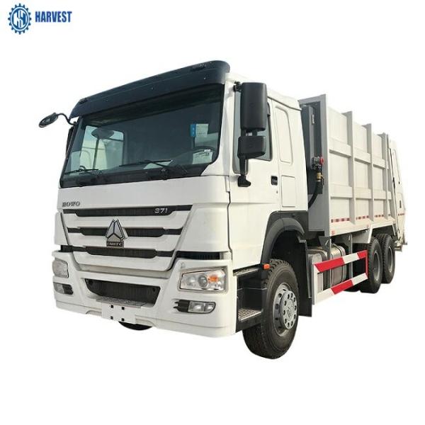 Capacity 20cbm SINOTRUK HOWO 6x4 336hp Rubbish Compactor Truck