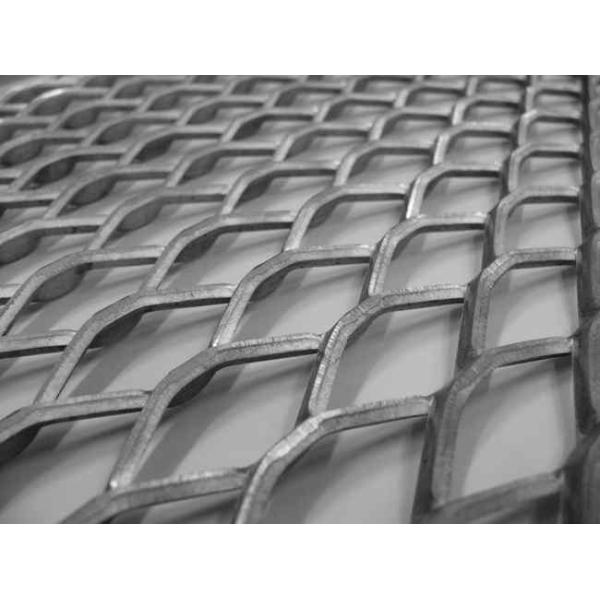 Aluminum Expanded Metal Catwalk Grating High Strength Corrosion Resistance