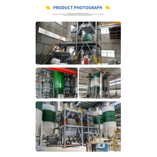 Semi-automatic Pre-mixed Floor Decorative Mortar Supplier of Leveling Coating Production Line