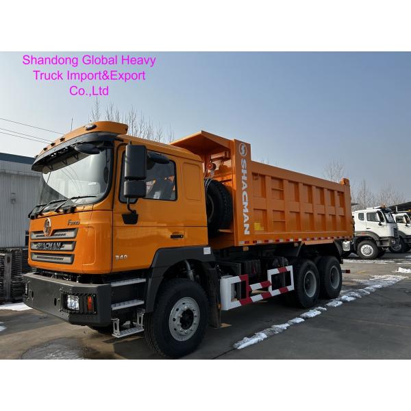 Shacman F3000 400HP Heavy Duty Dump Truck with 400L Fuel Tank Air Suspension Seat and U-shape Dump Body