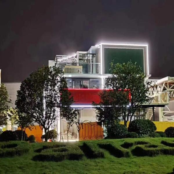 Whole Customization 3 Bedroom Prefab Villa House for Outdoor Storage and Living Space