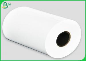 Quality 690mm * 6000m Jumbo Roll 55gsm Thermal Paper For Movie Ticket Printing wholesale