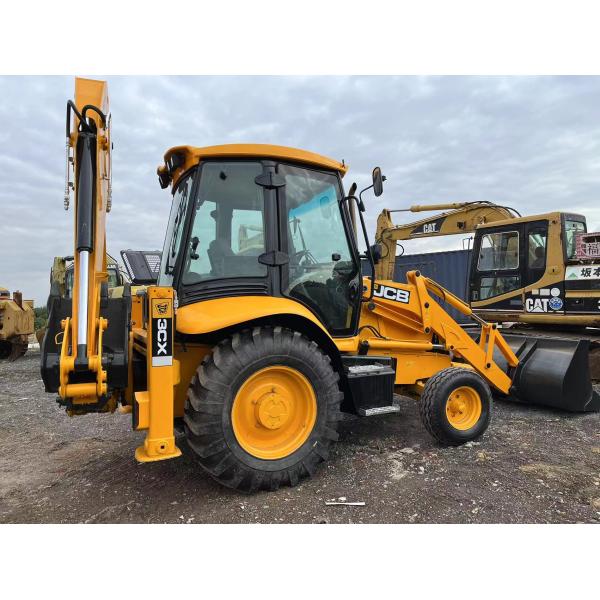 Used JCB 4CX 3CX Small Excavator 1.3m³ Bucket Backhoe Loader 7800kg