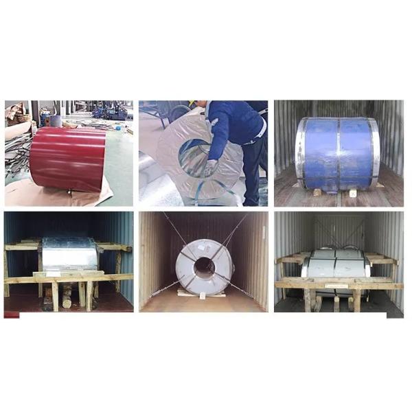 Ral Color Prepainted Galvanized Steel Coil PPGI 40g/M2 To 275g/M2 0.125mm To 4.0mm