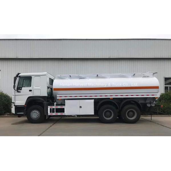 15000L Sinotruk Howo 6x4 336hp Fuel Tanker Truck For Oil Transportation