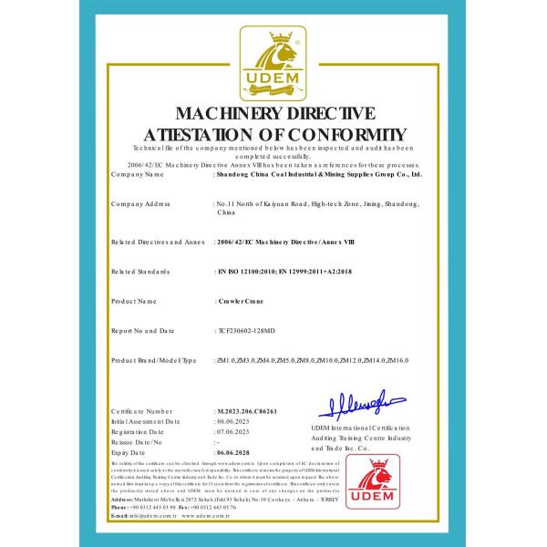 Construction Equipment 1.2 Ton Crawler Cranes ZHONGMEI Small Telescopic Electric Spider Crane