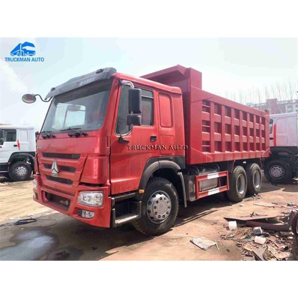 2015 Year 25 Tons Used HOWO Dump Truck With 100% New Cargo Box