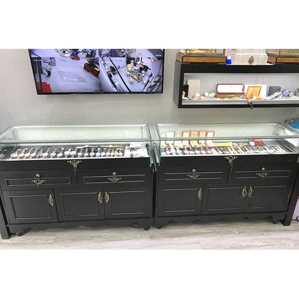 Retail Jewelry Display Cases Jewelry Store Showcases With Lights Europe Style