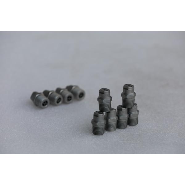 High-Pressure Nozzle for Sweepers: Stainless Steel, Surface Atomization Treatment & 40° Spray Angle