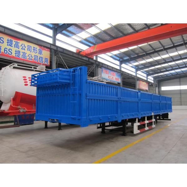 General Cargo Transport Semi Trailer with Exchangeable 2" King Pin and Fuwa Axle