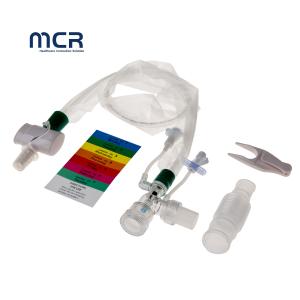 Quality Simple Double Swieve Elbow Closed Suction Catheter Green Color Code wholesale