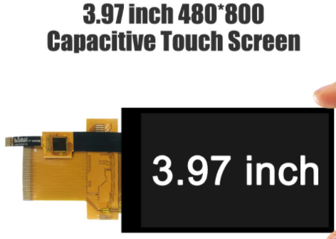 Quality 3.97 Inch Sunlight Readable IPS TFT LCD Display with 480x800 Resolution and MCU 16Bit Interface wholesale