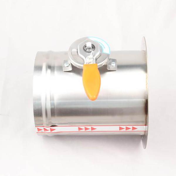 Duct Zone Dampers Air Duct Volume Manual Control Damper for Single Flange