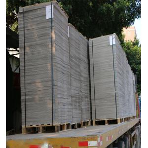 China Hard chipboard paper sheets 2mm grey book binding board ﻿ on sale