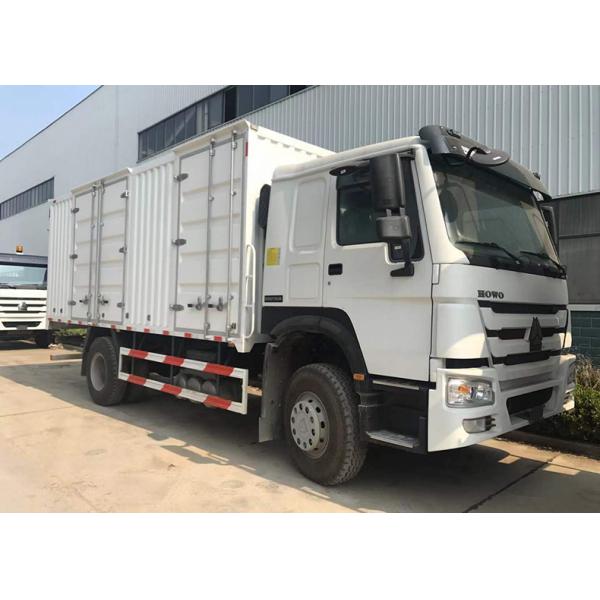 Sinotruk HOWO Light Duty 4x2 Heavy Cargo Truck 290HP Box Truck Lorry Van Goods