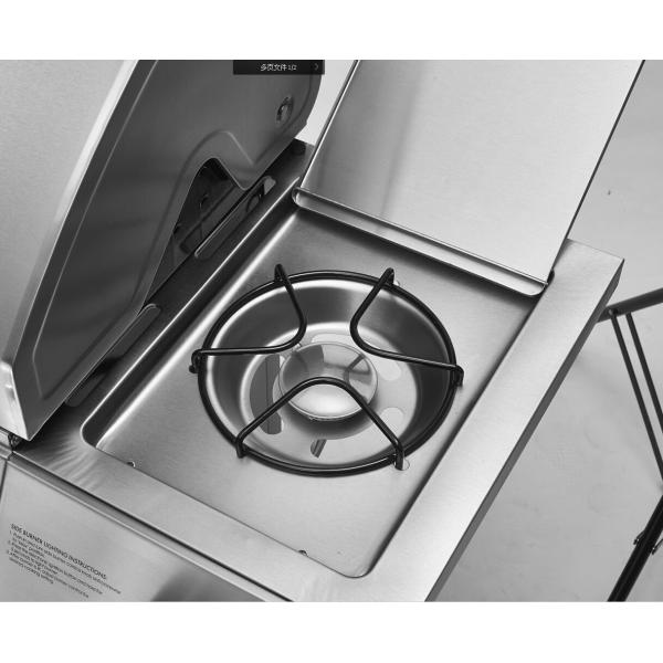 Barbecue Outdoor Kitchen Equipment 3 Burners Portable LP Propane Gas Grill