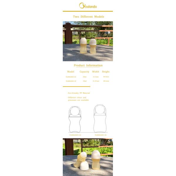 20ml 30ml Transparent Perfume Roller Bottles Antipruritic Roller Bottle