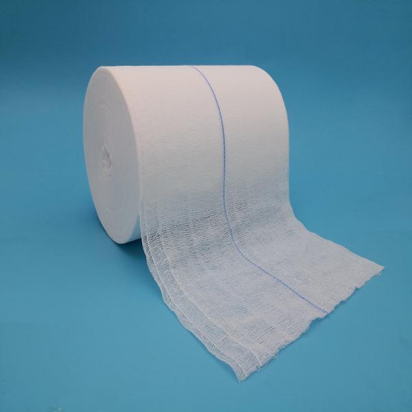 High Absorbency Medical Gauze Roll For Medical Consumables