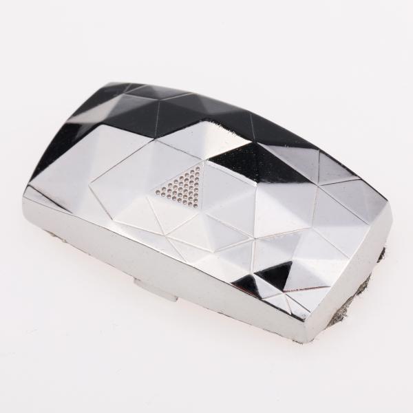 Tumbled Finish Gold Jewelry Components , Reach Passivation Silver Jewelry Parts