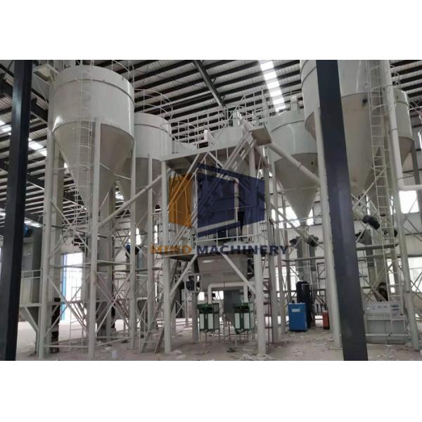 40 T/H Dry Mortar Production Line Cement Mix Plant With Siemens PLC Control