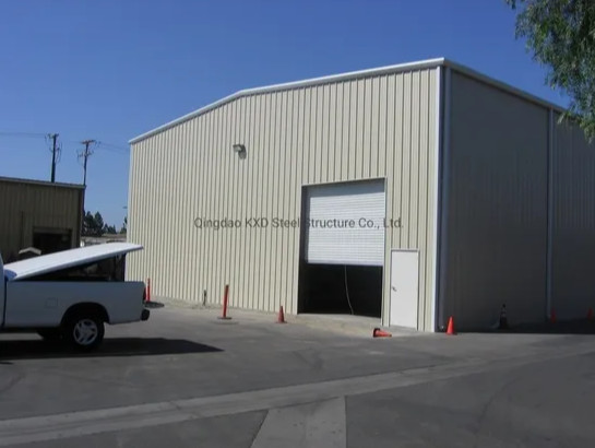 Prefabricated Light Steel Structure Store Shed Car Park Garage Steel Workshop