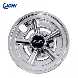 Quality 8in Hub Caps Golf Cart Wheels And Tires Snug Durable Wheel Cover wholesale