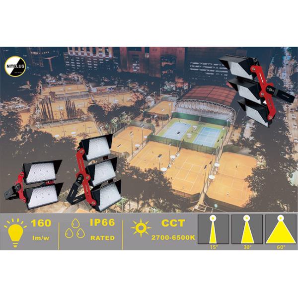 400W Airport High Output LED Flood Lights UL DLC