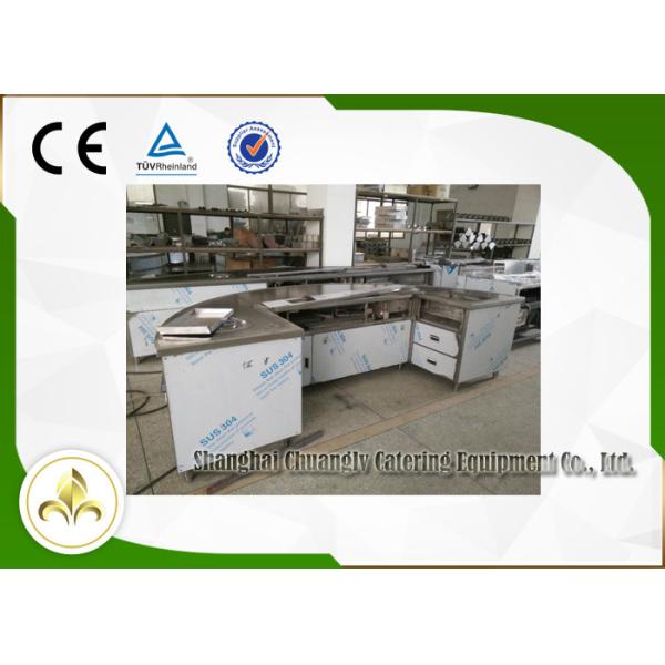 Multifunctional Barbecue Hibachi Outdoor Grill Table With Soup Stove