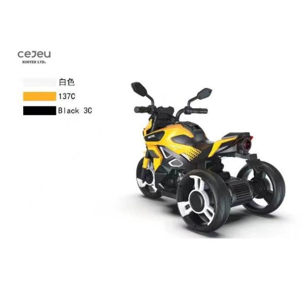 6V4.5A Kids Ride on Motorcycle Toy, Electric Vehicle Riding Toy Dirt Bike with Musical