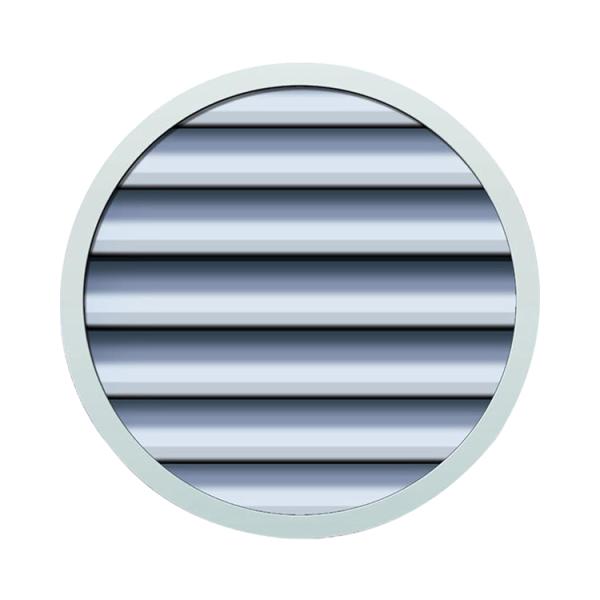 Security Louver Circular Aluminum Shutter Round Blind Window Aluminum Windows Louvre Shutter