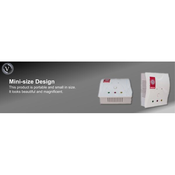 500ppm Household Gas Alarm 6%LEL LPG Residential Natural Gas Detector With Shut Off Valve