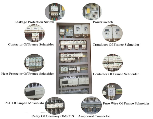 AA4C automatic 9 brushes tunnel car washing machine tunnel brushless car wash machine touchless car washing machine