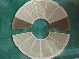 Quality Customized Ceramic Heater Plate For Gas Stove Fan Shape Eco - Friendly wholesale