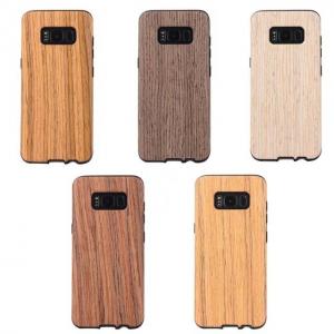 Quality Hot selling for samsung galaxy S8 S8plus nature wooden TPU phone case wholesale