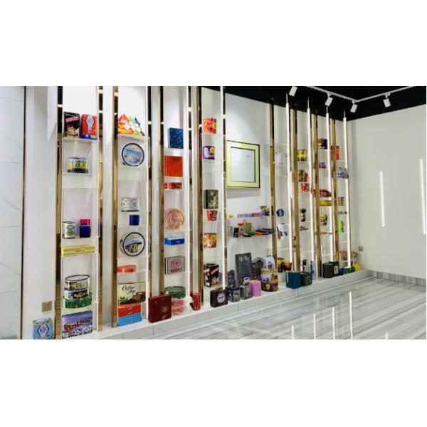 DADI Durable Tinplate Metal Packaging Tins OEM Tea Tin Box Support Customized Printing