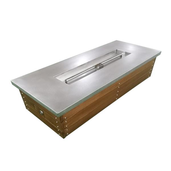 Factory price outdoor real flame bbq gas fireplace fire pit stove