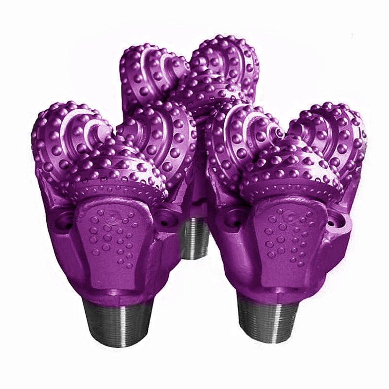 Oil Geological Roller Cone Bit Rubber Sealed Bearing TCI Tricone Drill Bit Hard Rock Drilling Bits