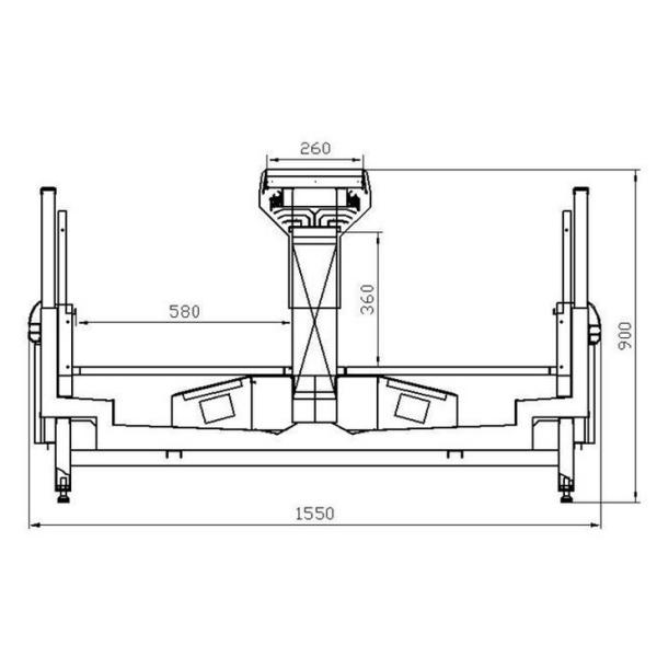 Sea Food Fish Deli Display Cabinets Single Temperature Style CE Approval