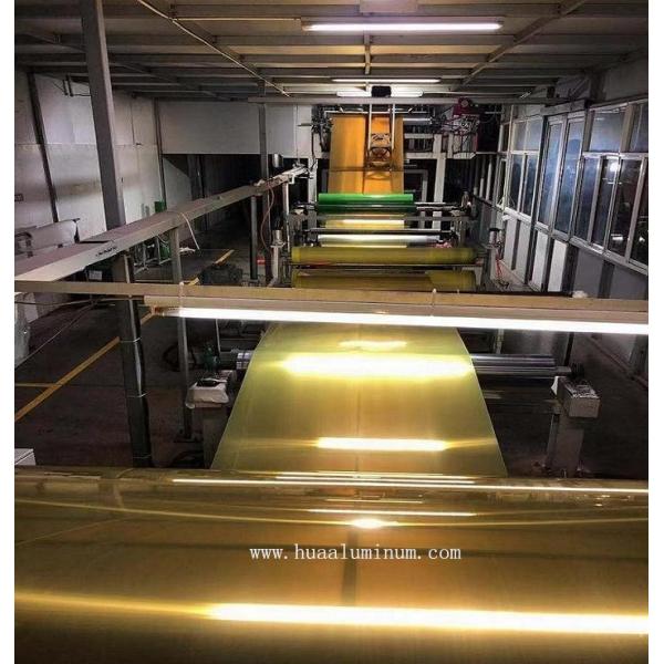 UV Resistant glossy 5ft Width 5052 Aluminum Coil Copper Colored