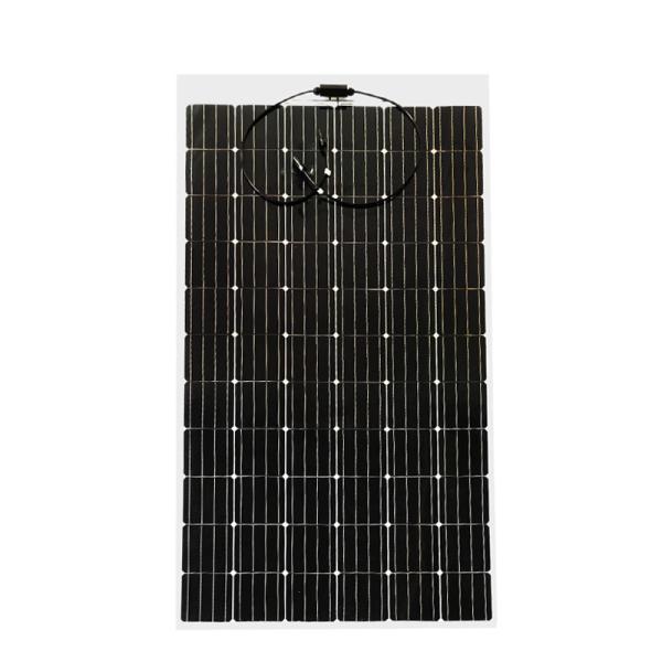 Semi Flexible Monocrystalline Solar Panel 200W Vehicle Powered RV And Marine Solar Panel