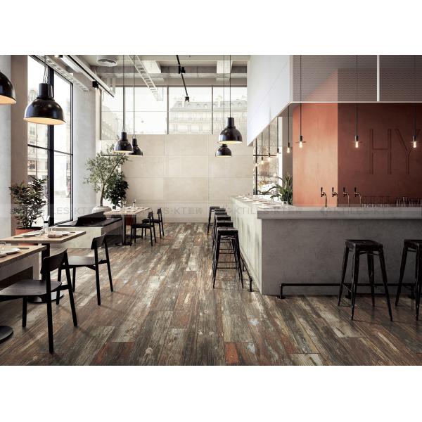 600x1200mm outdoor wood tile,matt rustic porcelain floor tile.wood color