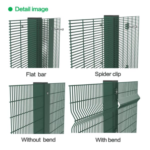 358 Prison Mesh fence Customize anti cut CE certification Sustainable fencing 358 security anti climb fence