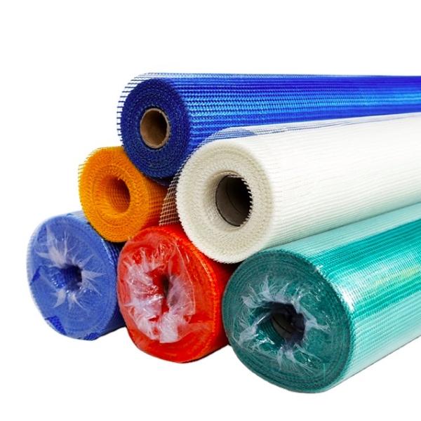 Blue Anti Cracking Fiberglass Screen Mesh 38 X 38mm 160g/m2 High Tensile