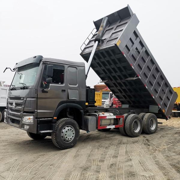 10wheels Howo Trucks 351-450hp 20 Cubic Meter Used Dump Truck with Normal Driver's Seat