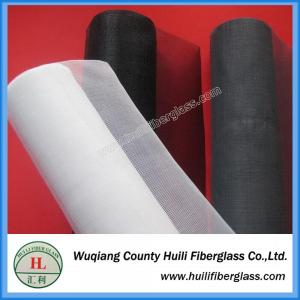 Quality 1.2m x 30m roll black pvc coated fiberglass fly screen door mesh wholesale