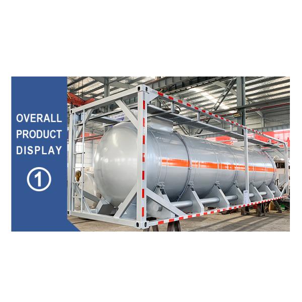 Aluminum Alloy ISO Tank Container Capacity 28000 Liters 30FT Transport Tank Container